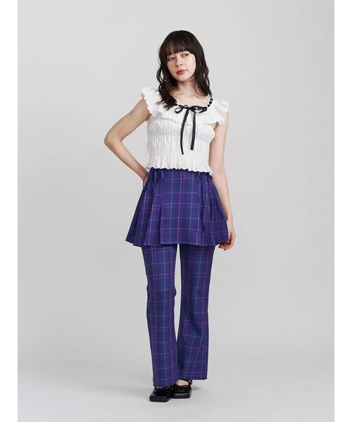 jouetie（ジュエティ）の「【FRUITSZIPPER仲川瑠夏】フレアパンツ