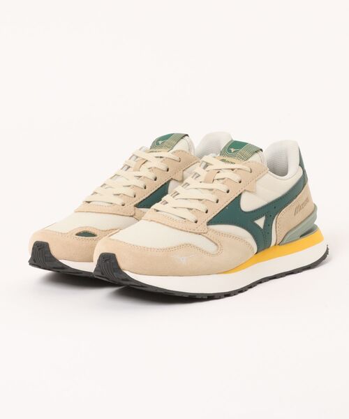 MIZUNO(ミズノ )の「mizuno ミズノ RB87 レディーススニーカー(スニーカー・レディース・ベージュ系その他/ダークグレー・23.0cm/23.5cm/24.0cm/24.5cm/25.0cm)」の1枚目の写真