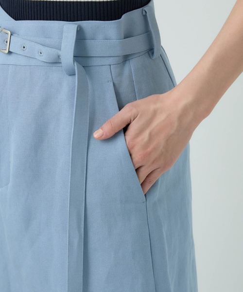 Chaos（カオス）の「Chaos(カオス)/シャウエンロングスカート【セットアップ可】（スカート・レディース・グレー/サックスブルー・38/36）」の12枚目の写真