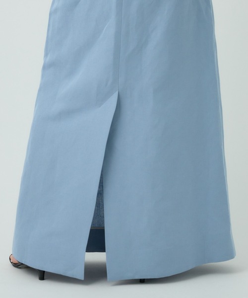 Chaos（カオス）の「Chaos(カオス)/シャウエンロングスカート【セットアップ可】（スカート・レディース・グレー/サックスブルー・38/36）」の15枚目の写真