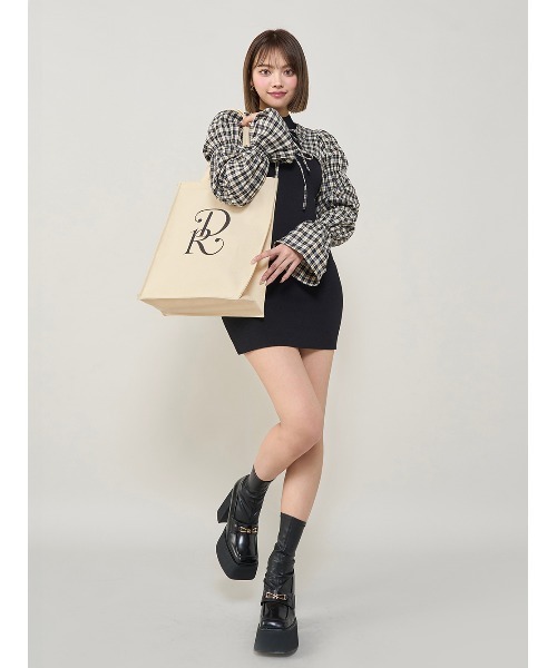 Darich(ダーリッチ)の「ロゴエコトートバッグ(DR)(トートバッグ・レディース・アイボリー・FREE)」の11枚目の写真