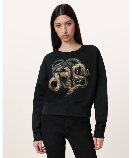 SLITHA SEPARO SEQUIN SWEATSHIRT | SLITHA SEPARO スパンコール スウェットシャツ