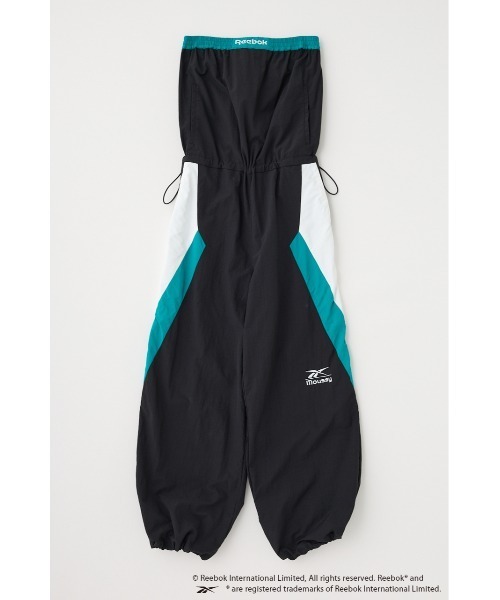 MOUSSY(マウジー)の「REEBOK NYLON ジャンプスーツ(つなぎ/オールインワン・レディース・ベージュ/ブラック・FREE)」の18枚目の写真
