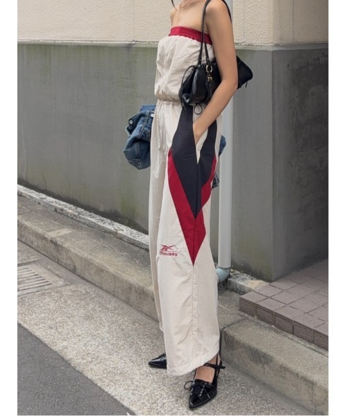 moussy × REEBOK NYLON ジャンプスーツ REEBOK NYLON ジャンプスーツ（つなぎ/オールインワン）｜MOUSSY