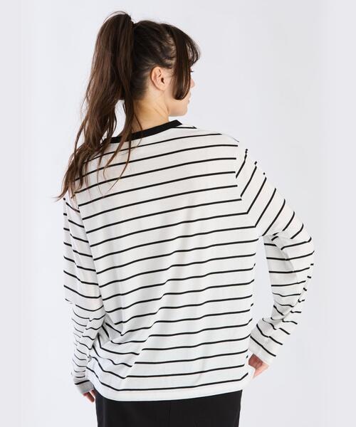 ボーダーボーイズロングTシャツ（Tシャツ/カットソー）｜To b