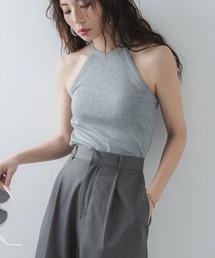 bohmal（ボマール）の「ホルターネックラメタンク（キャミソール）」