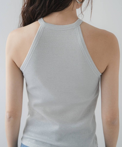 ホルターネックラメタンク（キャミソール）｜bohmal（ボマール）の