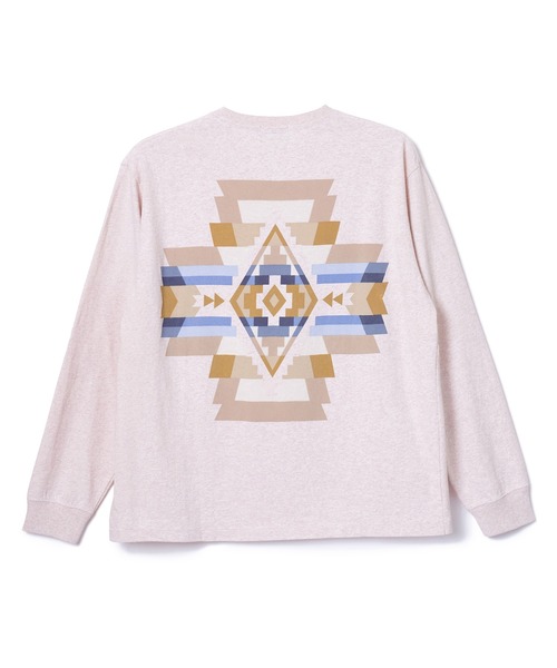 PENDLETON（ペンドルトン）の「PENDLETON/ペンドルトン L/SバックプリントTee【Unisex】（Tシャツ/カットソー・レディース・ミント/ピンク/ホワイト/ホワイト系その他/ブラック・MEDIUM/LARGE）」の5枚目の写真