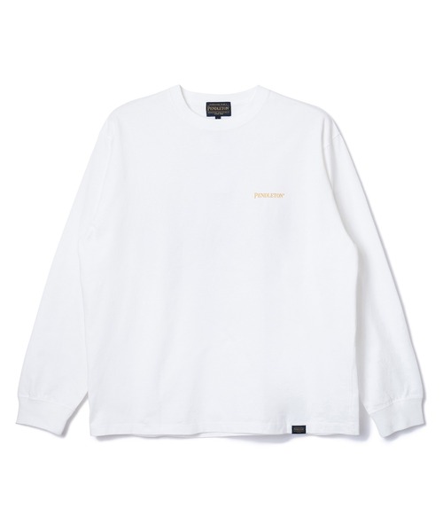 PENDLETON（ペンドルトン）の「PENDLETON/ペンドルトン L/SバックプリントTee【Unisex】（Tシャツ/カットソー・レディース・ミント/ピンク/ホワイト/ホワイト系その他/ブラック・MEDIUM/LARGE）」の9枚目の写真