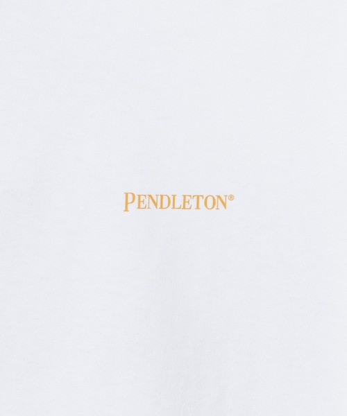 PENDLETON（ペンドルトン）の「PENDLETON/ペンドルトン L/SバックプリントTee【Unisex】（Tシャツ/カットソー・レディース・ミント/ピンク/ホワイト/ホワイト系その他/ブラック・MEDIUM/LARGE）」の8枚目の写真