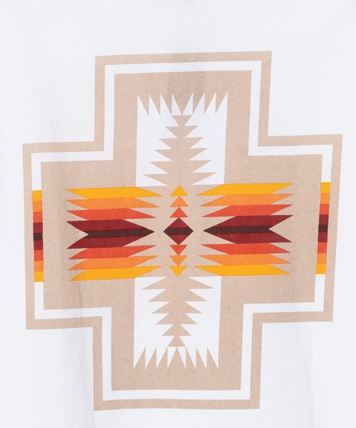 PENDLETON（ペンドルトン）の「PENDLETON/ペンドルトン L/SバックプリントTee【Unisex】（Tシャツ/カットソー・レディース・ミント/ピンク/ホワイト/ホワイト系その他/ブラック・MEDIUM/LARGE）」の7枚目の写真