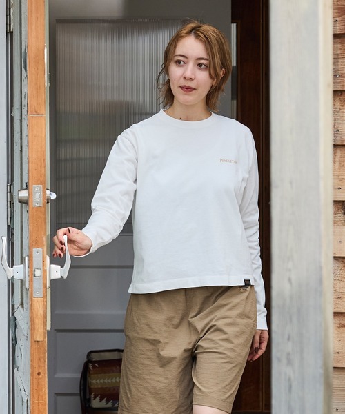 PENDLETON（ペンドルトン）の「PENDLETON/ペンドルトン L/SバックプリントTee【Unisex】（Tシャツ/カットソー・レディース・ミント/ピンク/ホワイト/ホワイト系その他/ブラック・MEDIUM/LARGE）」の11枚目の写真