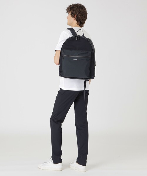 BLACK LABEL CRESTBRIDGE（ブラックレーベル・クレストブリッジ）の「【BLACK lab.】PERTEX(R)SHIELDAIRメッシュコンビデイパック（バックパック/リュック・メンズ・ブラック・FREE）」の3枚目の写真