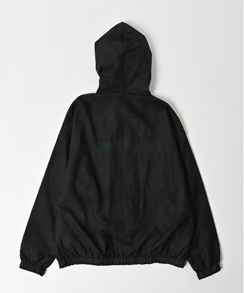 ADAM PATEK(アダムパテック)の「【ADAMPATEK/アダムパテック】sheer mesh camouflage hooded blouson/メッシュxカモフラフーデッドブルゾン(マウンテンパーカー・レディース・ホワイト/ブラック・1/2)」の5枚目の写真