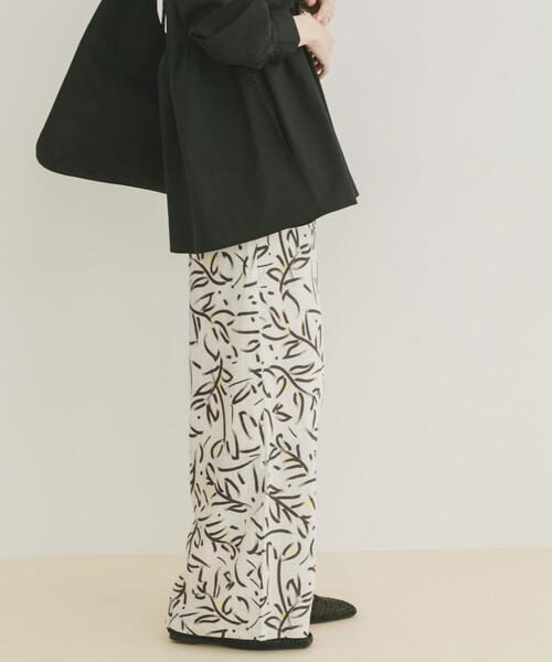 ITEMS URBANRESEARCH(アイテムズ アーバンリサーチ)の「『Sサイズあり』『洗濯可』リネンレーヨンワイドパンツ(その他パンツ・レディース・グリーン/ブラック/ブラック系その他/ライトベージュ/ブルー系その他/ホワイト系その他・MEDIUM/SMALL)」の20枚目の写真