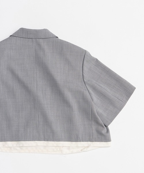 ハーフスリーブショートジャケット セール】ハーフスリーブショートジャケット / Half Sleeve Short