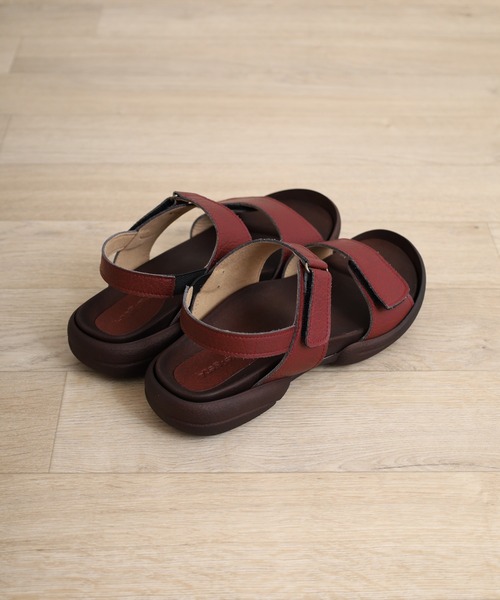 Re:getA(リゲッタ)の「Re:getA バックベルト付きグミサンダル 22.0cm ~ 25.5㎝ R279(サンダル・レディース・ライトブルー/ブラック/アイボリー/レッド/ダークブルー/マスタード・L/LL/S/M)」の20枚目の写真