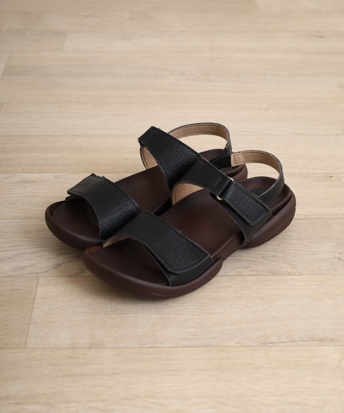 Re:getA(リゲッタ)の「Re:getA バックベルト付きグミサンダル 22.0cm ~ 25.5㎝ R279(サンダル・レディース・ライトブルー/ブラック/アイボリー/レッド/ダークブルー/マスタード・L/LL/S/M)」の13枚目の写真