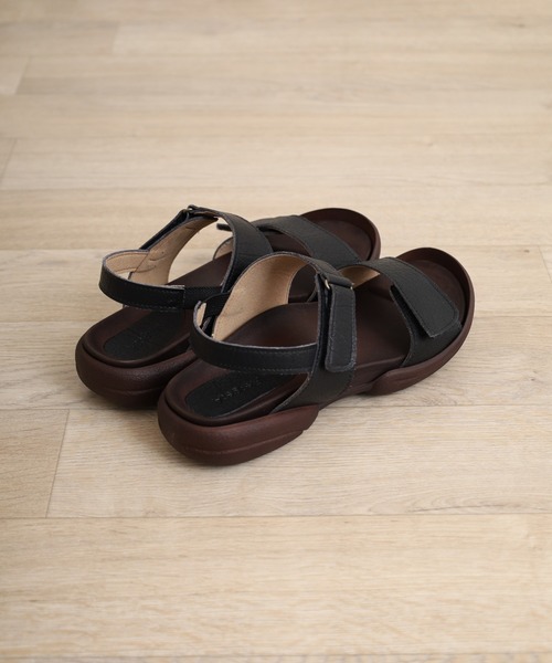 Re:getA(リゲッタ)の「Re:getA バックベルト付きグミサンダル 22.0cm ~ 25.5㎝ R279(サンダル・レディース・ライトブルー/ブラック/アイボリー/レッド/ダークブルー/マスタード・L/LL/S/M)」の14枚目の写真
