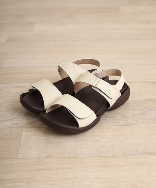 Re:getA(リゲッタ)の「Re:getA バックベルト付きグミサンダル 22.0cm ~ 25.5㎝ R279(サンダル・レディース・ライトブルー/ブラック/アイボリー/レッド/ダークブルー/マスタード・L/LL/S/M)」の11枚目の写真