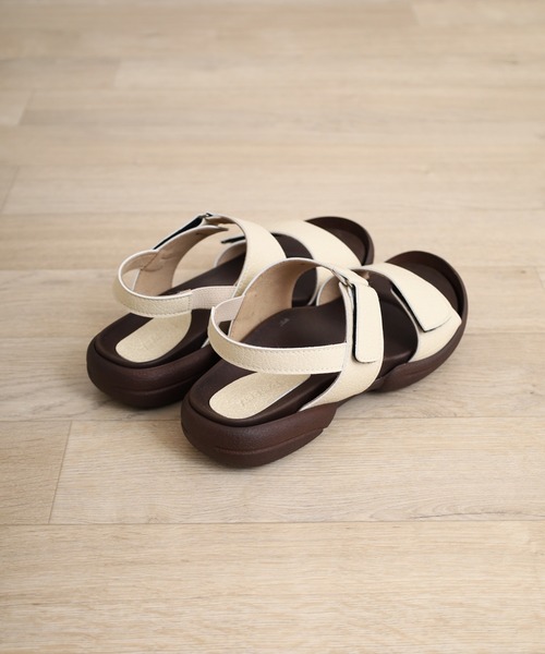 Re:getA(リゲッタ)の「Re:getA バックベルト付きグミサンダル 22.0cm ~ 25.5㎝ R279(サンダル・レディース・ライトブルー/ブラック/アイボリー/レッド/ダークブルー/マスタード・L/LL/S/M)」の12枚目の写真