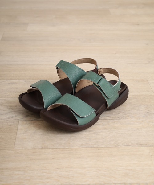 Re:getA(リゲッタ)の「Re:getA バックベルト付きグミサンダル 22.0cm ~ 25.5㎝ R279(サンダル・レディース・ライトブルー/ブラック/アイボリー/レッド/ダークブルー/マスタード・L/LL/S/M)」の15枚目の写真