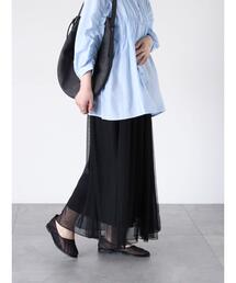 Lugnoncure | チュールギャザースカート(スカート)