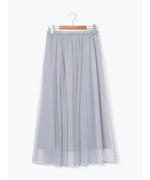 Lugnoncure（ルノンキュール）の「チュールギャザースカート（スカート・レディース・ブラック/グレー/チャコールグレー/ブラウン・F）」の20枚目の写真