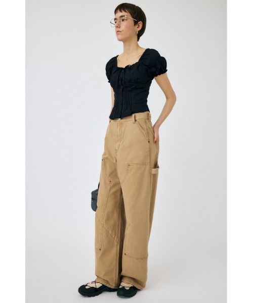 moussy LOW CLOTCH PAINTER パンツ