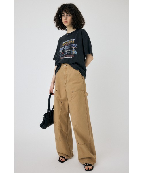 [売り切れアイテム]LOW CLOTCH PAINTER パンツ MOUSSY（マウジー）の「LOW CLOTCH PAINTER パンツ（その他パンツ