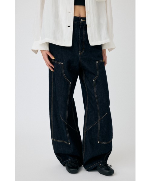 MOUSSY LOW CLOTCH ペインターパンツ セール】LOW CLOTCH PAINTER パンツ（その他パンツ）｜MOUSSY
