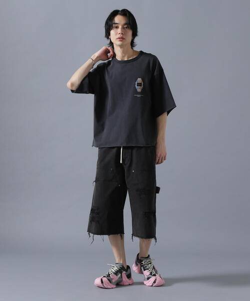 セール】DankeSchon/ダンケシェーン/CUTOFF S/S TEE WATCH（T