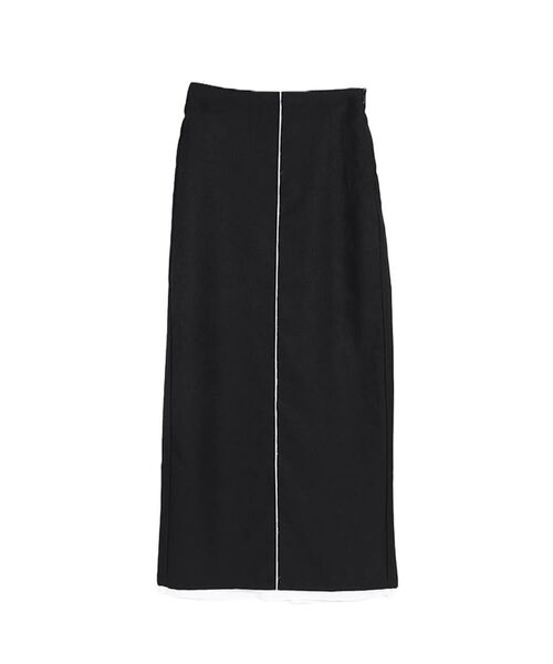 :ETHROF(イーサオブ)の「CUT-OFF DESIGN LONG SKIRT(スカート・レディース・ブラック・MEDIUM)」の16枚目の写真