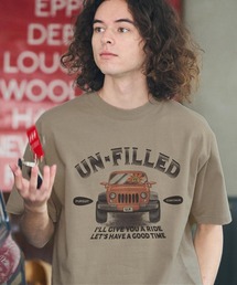 mt9714- U.F OFF ROAD CAR HEAVY WEIGHT T-SHIRT Tシャツ