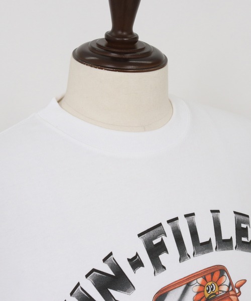 UN-FILLED(アンフィルド)の「mt9714- U.F OFF ROAD CAR HEAVY WEIGHT T-SHIRT Tシャツ(Tシャツ/カットソー・メンズ・ホワイト/サンドベージュ・XL/M/L)」の15枚目の写真