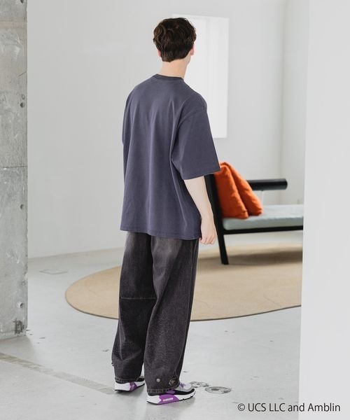 PAGEBOY（ページボーイ）の「【PBLIM×BACK TO THE FUTURE】タイムマシーンTシャツ（Tシャツ/カットソー・レディース・ネイビー/チャコールグレー・FREE）」の11枚目の写真