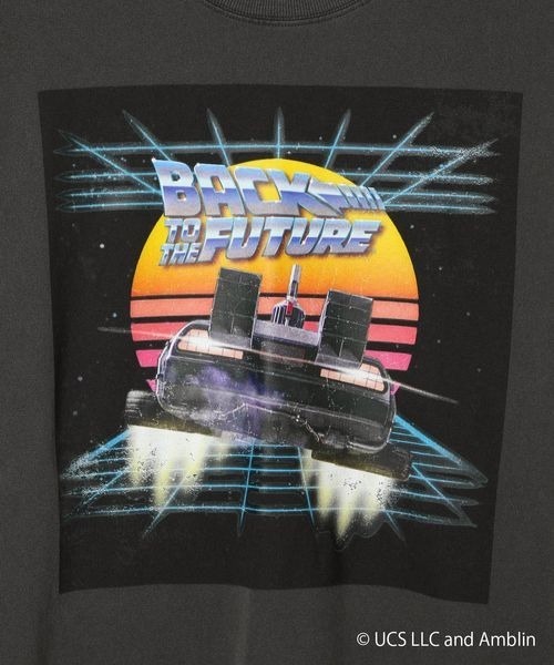 PAGEBOY（ページボーイ）の「【PBLIM×BACK TO THE FUTURE】タイムマシーンTシャツ（Tシャツ/カットソー・レディース・ネイビー/チャコールグレー・FREE）」の19枚目の写真