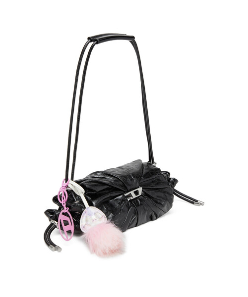 DIESEL（ディーゼル）の「ウィメンズ ショルダーバッグ SCRUNCH-D SCRUNCH-D SHOULDER S（ショルダーバッグ・レディース・ブラウン/その他/ブラック・UNI）」の14枚目の写真