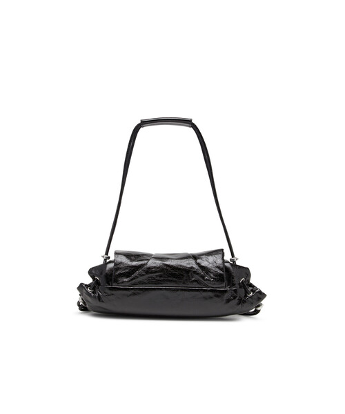【DIESEL】「SCRUNCH-D」のショルダーバッグ SCRUNCH-D SHOULDER M Scrunch-D M-Shoulder bag in shiny