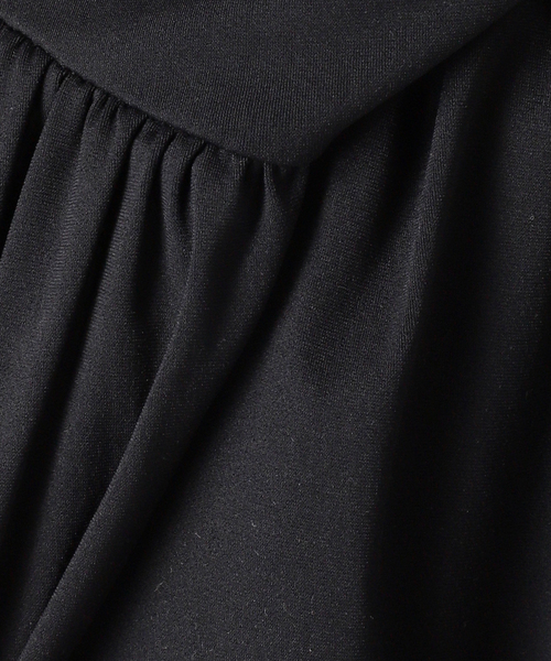 U by SPICK&SPAN（ユーバイスピックアンドスパン）の「ハイゲージカットミニワンピース（ワンピース・レディース・ブラック/White・FREE）」の22枚目の写真