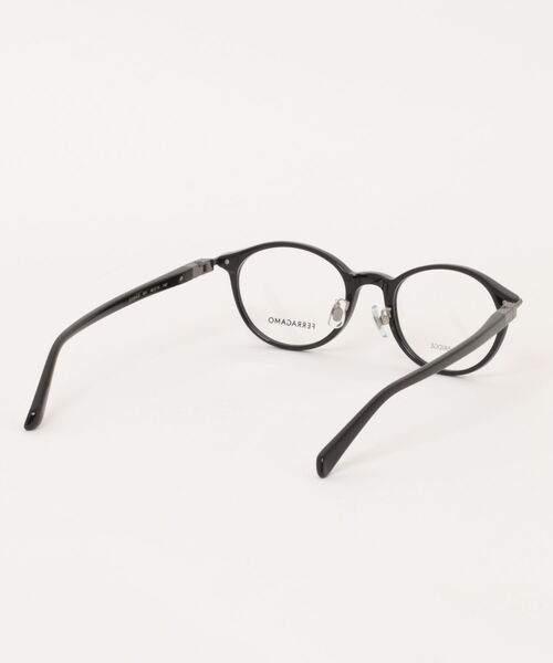 FERRAGAMO（フェラガモ）の「【FERRAGAMO/フェラガモ】ラウンド メガネ SF3005LB 001（メガネ・レディース・ブラック・FREE）」の3枚目の写真