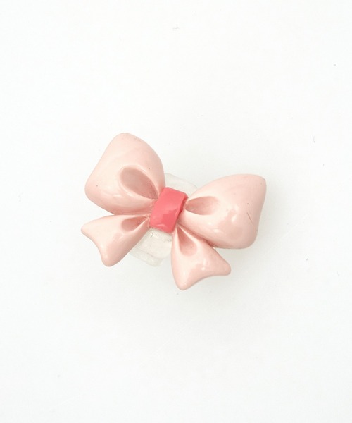 an meets zakka(アンミツザッカ)の「an meets zakka リボンシューレースチャーム(シューズアクセサリー・レディース・ラベンダー/ピンク/クリアブルー/ブルー・ONESIZE)」の2枚目の写真