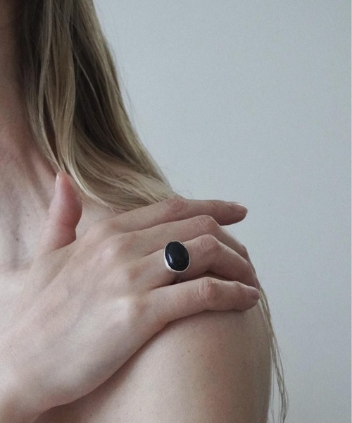 stan（スタン）の「twing stone ring（リング・レディース・シルバー・FREE）」の4枚目の写真