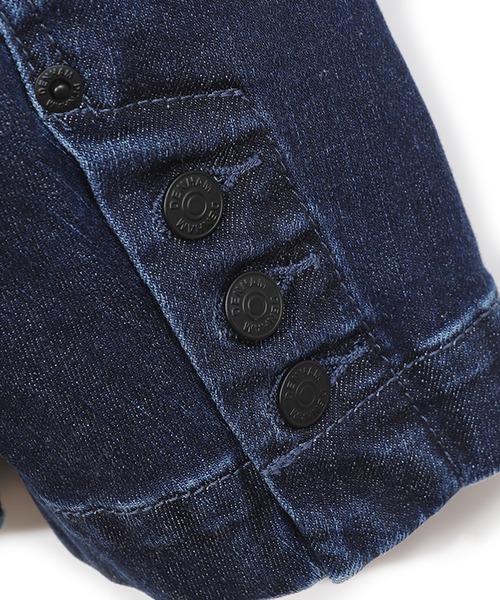 MEN'S BIGI（メンズビギ）の「【DENHAM/デンハム】別注 デニムテーラードジャケット（デニムジャケット・メンズ・インディゴブルー・01/02/03）」の10枚目の写真