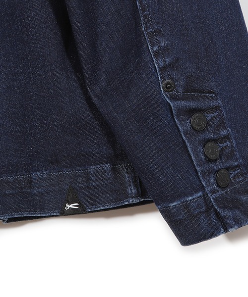 MEN'S BIGI（メンズビギ）の「【DENHAM/デンハム】別注 デニムテーラードジャケット（デニムジャケット・メンズ・インディゴブルー・01/02/03）」の9枚目の写真
