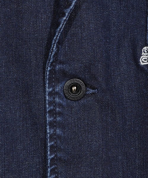 MEN'S BIGI（メンズビギ）の「【DENHAM/デンハム】別注 デニムテーラードジャケット（デニムジャケット・メンズ・インディゴブルー・01/02/03）」の3枚目の写真