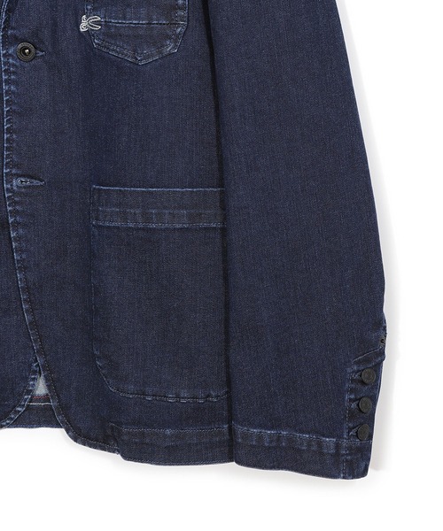 MEN'S BIGI（メンズビギ）の「【DENHAM/デンハム】別注 デニムテーラードジャケット（デニムジャケット・メンズ・インディゴブルー・01/02/03）」の21枚目の写真