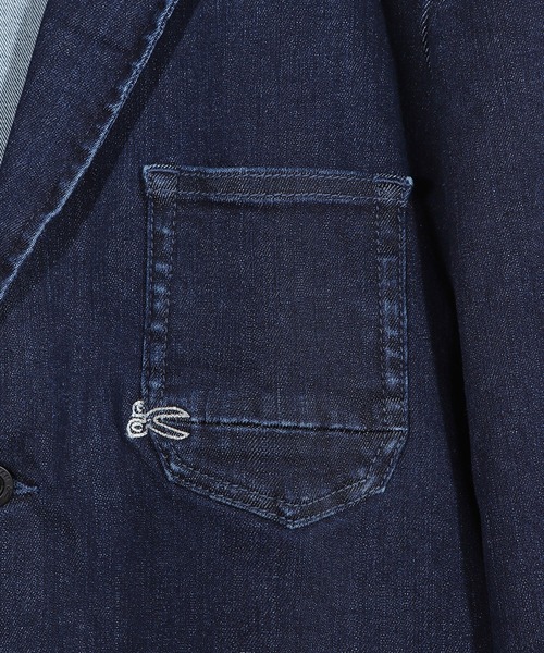 MEN'S BIGI（メンズビギ）の「【DENHAM/デンハム】別注 デニムテーラードジャケット（デニムジャケット・メンズ・インディゴブルー・01/02/03）」の22枚目の写真