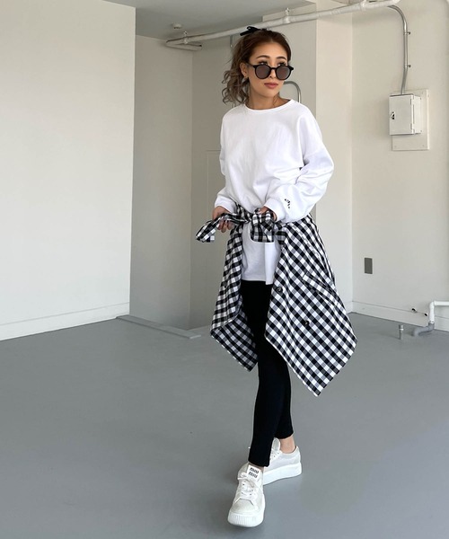 CHERI since1985(シェリ)の「ブロックチェックシャツ(シャツ/ブラウス・レディース・ブラック・FREE)」の17枚目の写真