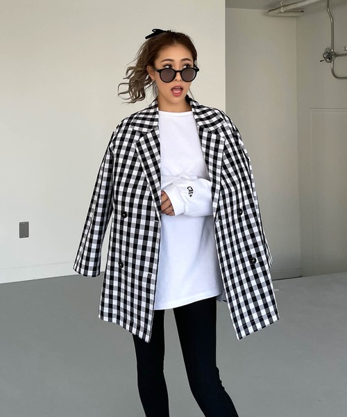 CHERI since1985(シェリ)の「ブロックチェックシャツ(シャツ/ブラウス・レディース・ブラック・FREE)」の18枚目の写真